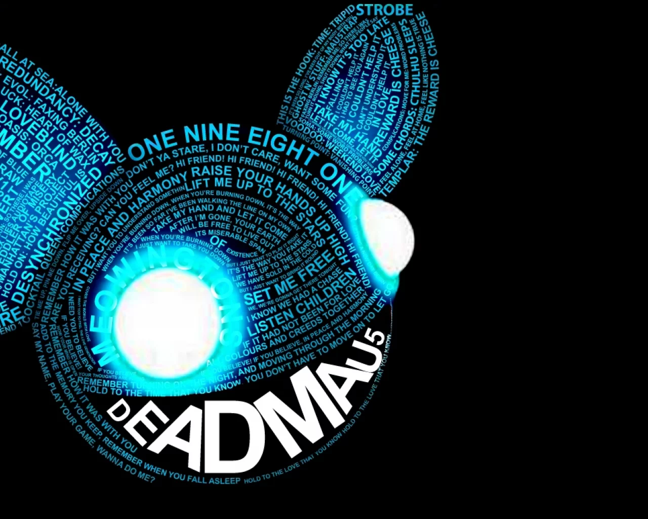 фон, дэдмаус, глаза, deadmau5, слова, музыка