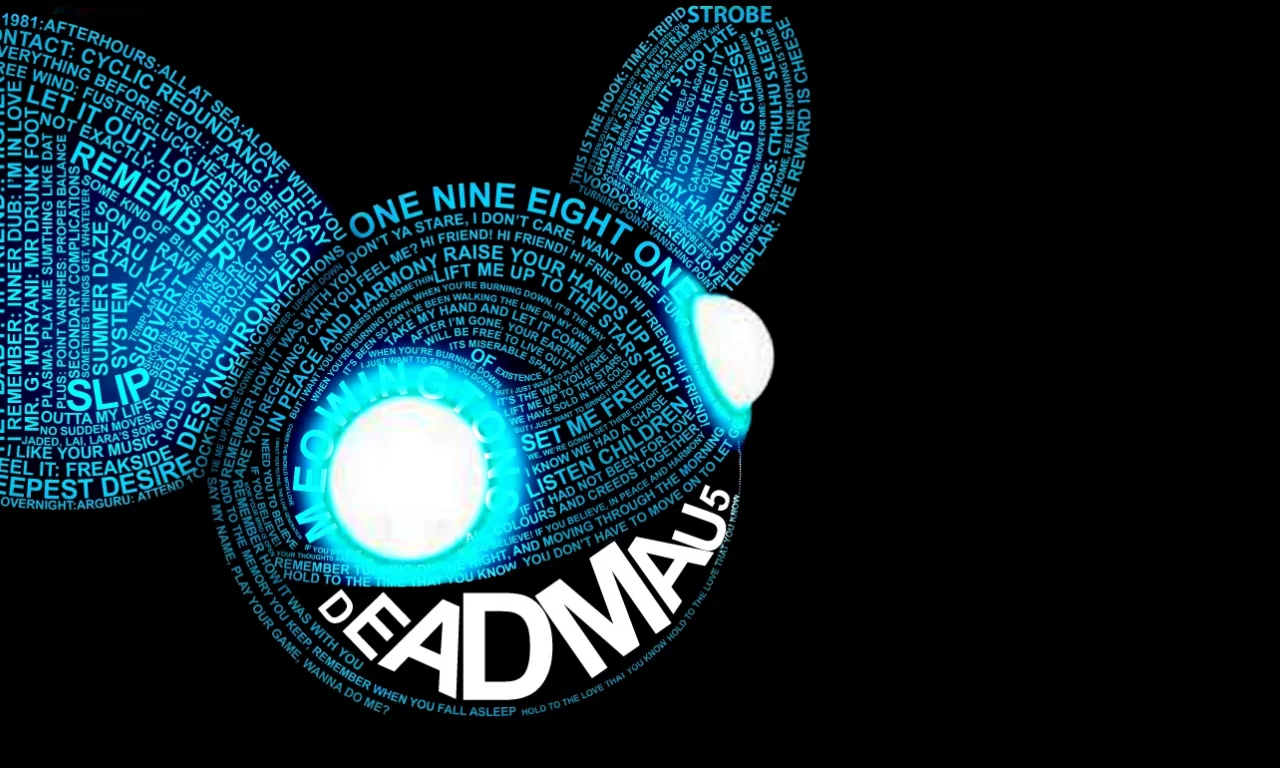 фон, дэдмаус, глаза, deadmau5, слова, музыка
