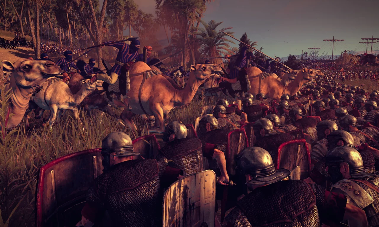 Rome II Total War, римляне, парфяне, армия, доспехи, бой