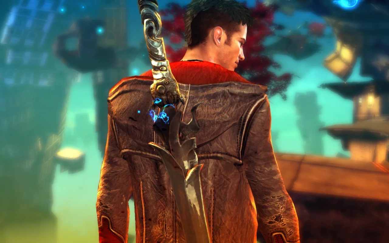 DMC, Devil may cry 4, DMC4, Dante, Данте, сын Спарды, меч, Мятежник, Данте и Мятежник