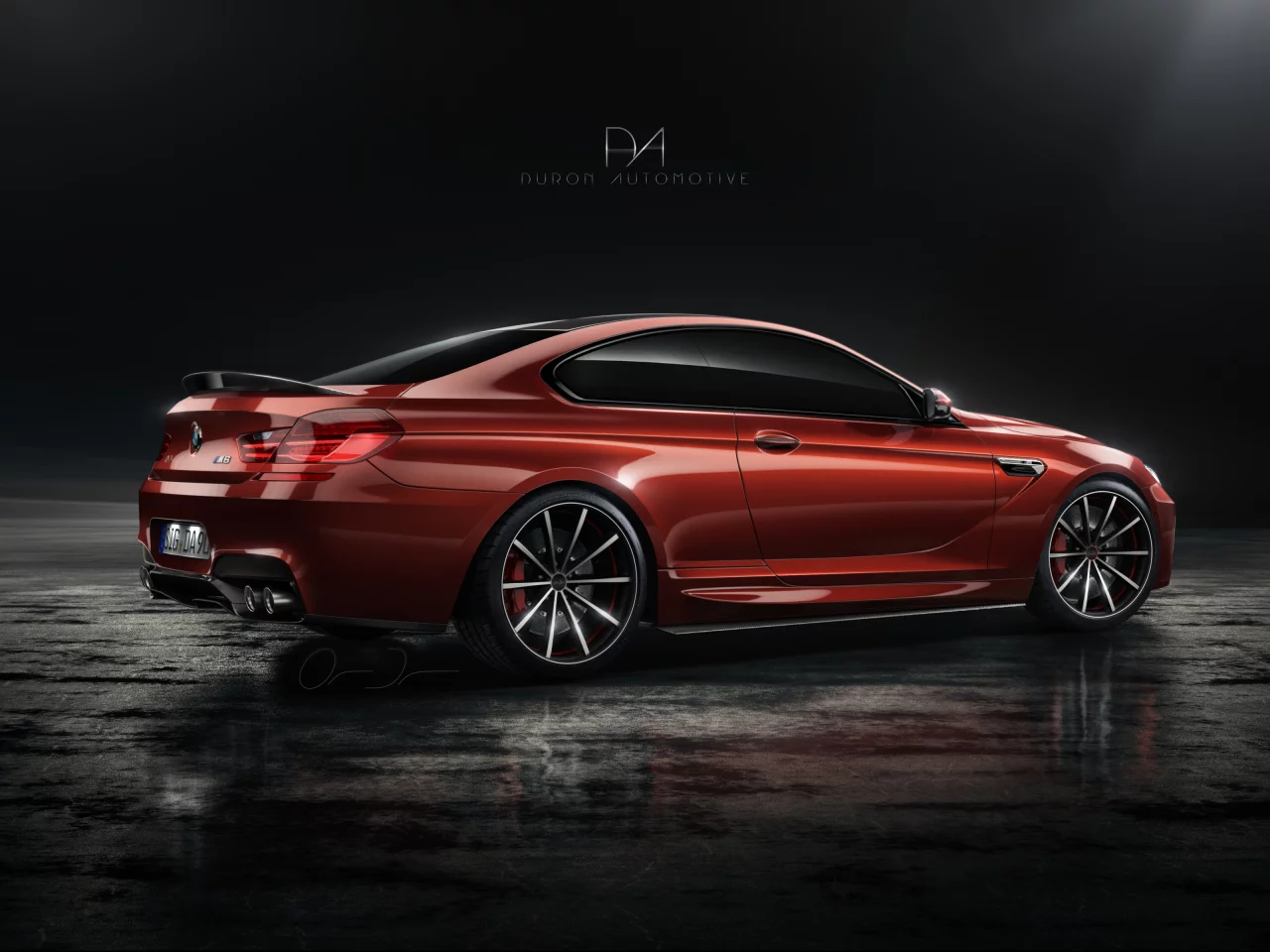 duron automotive, tuning, купе, автообои, тюнинг, bmw m6, бмв, red