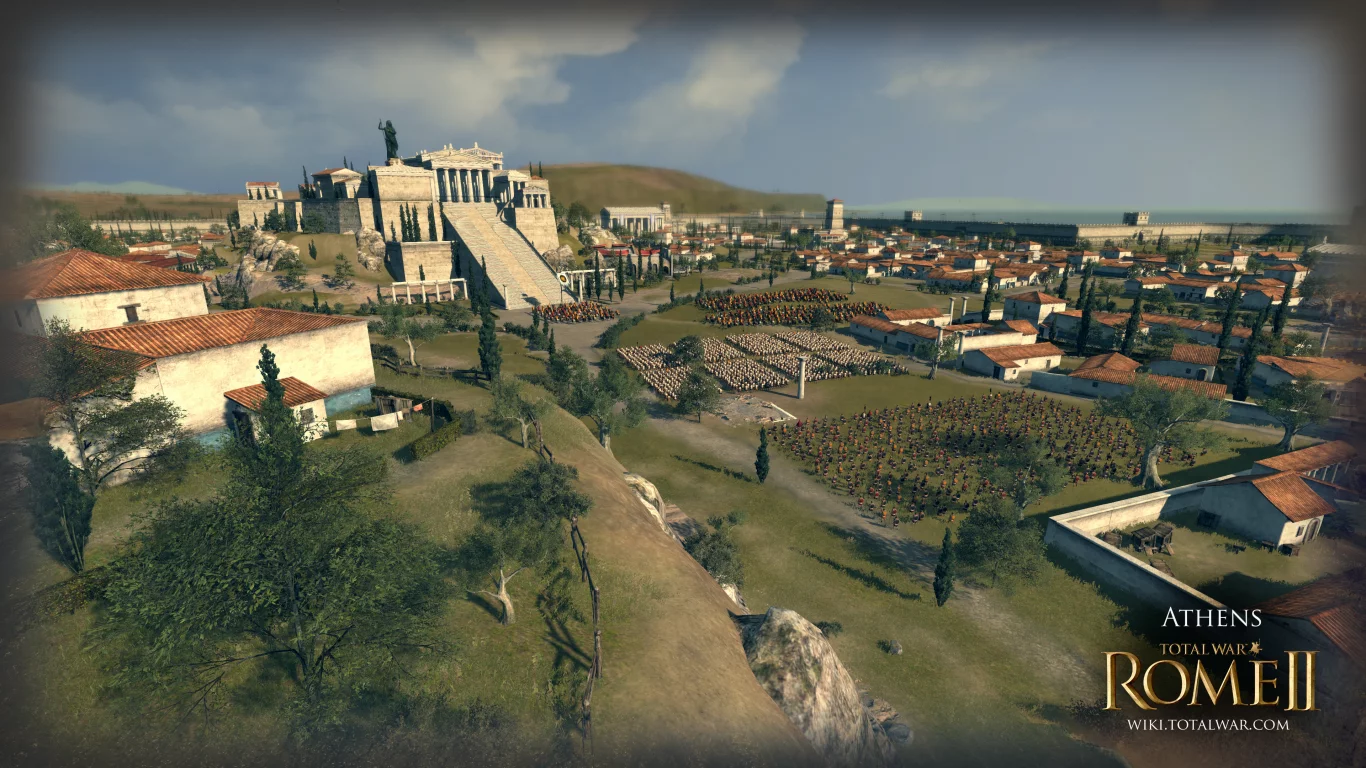 Rome II Total War, армия, пейзаж