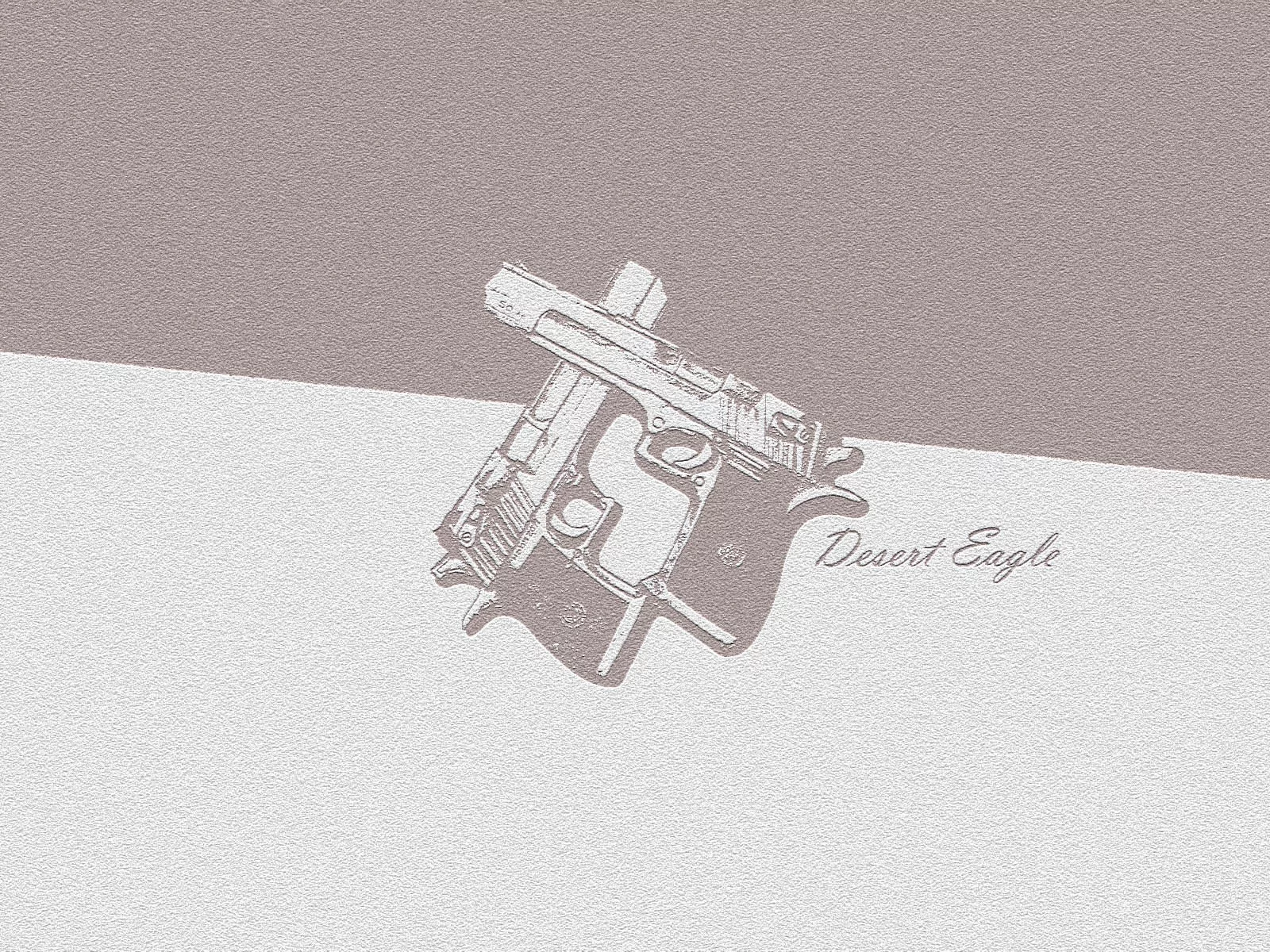 надпись, desert eagle, два цвета, пистолеты