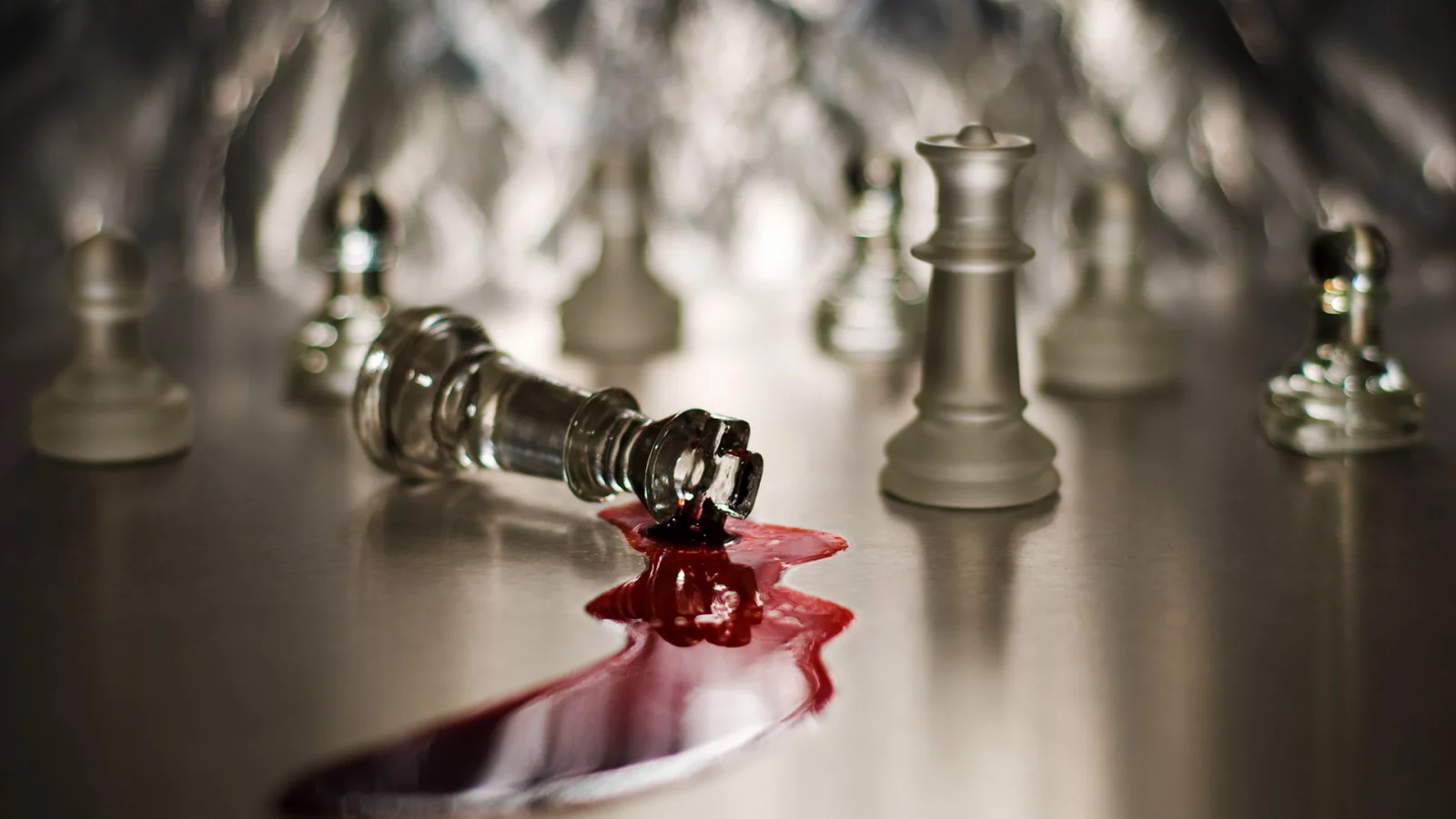 the game, кровь, шахматы, фигуры