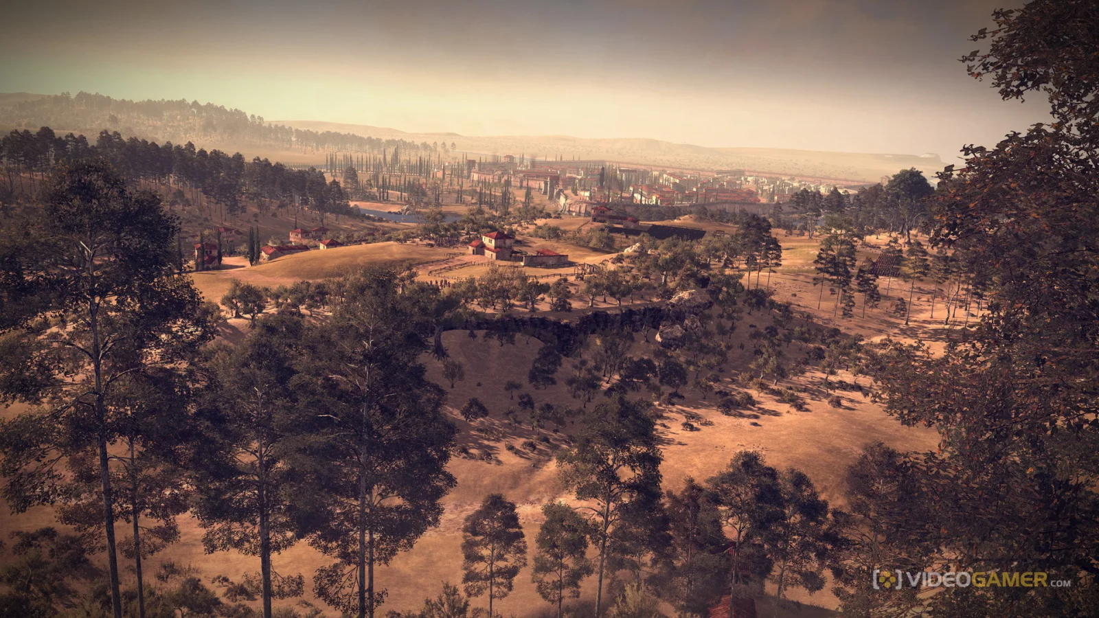 Rome II Total War, город, пейзаж