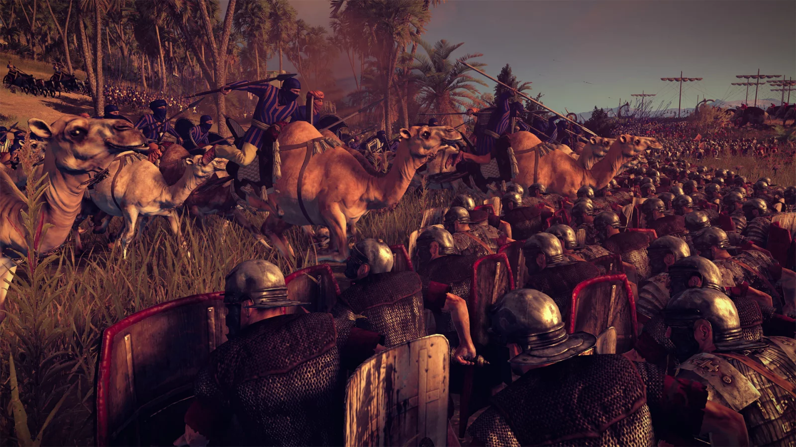Rome II Total War, римляне, парфяне, армия, доспехи, бой