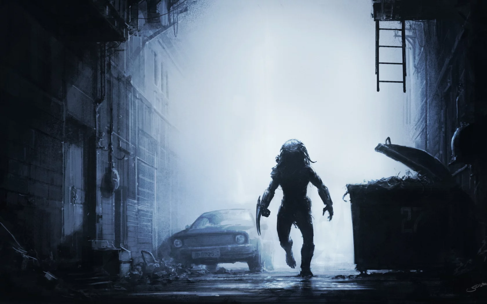 ночь, sid75, predator, vitaliy smyk, охота, воин, hunt, хищник, street
