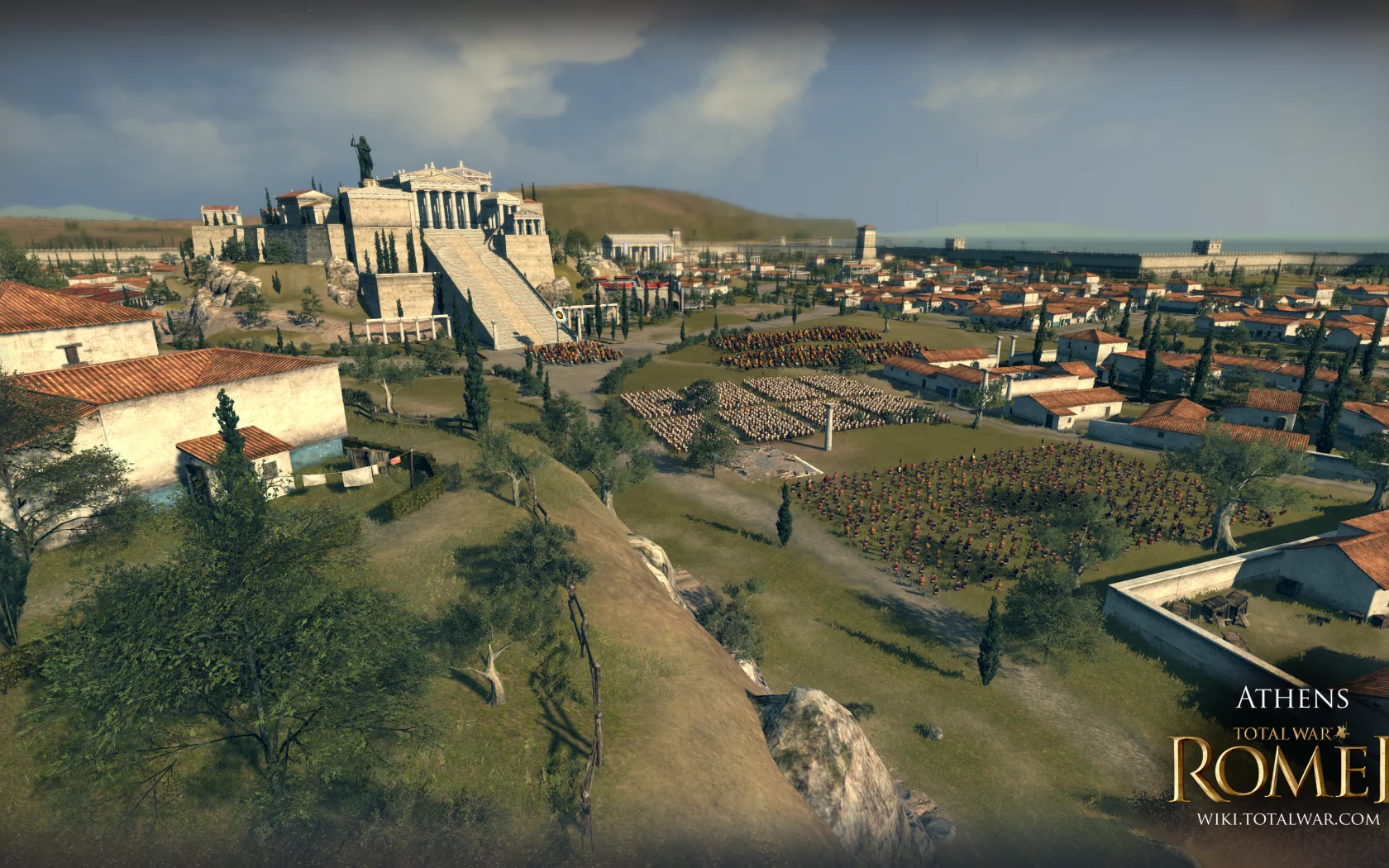Rome II Total War, армия, пейзаж