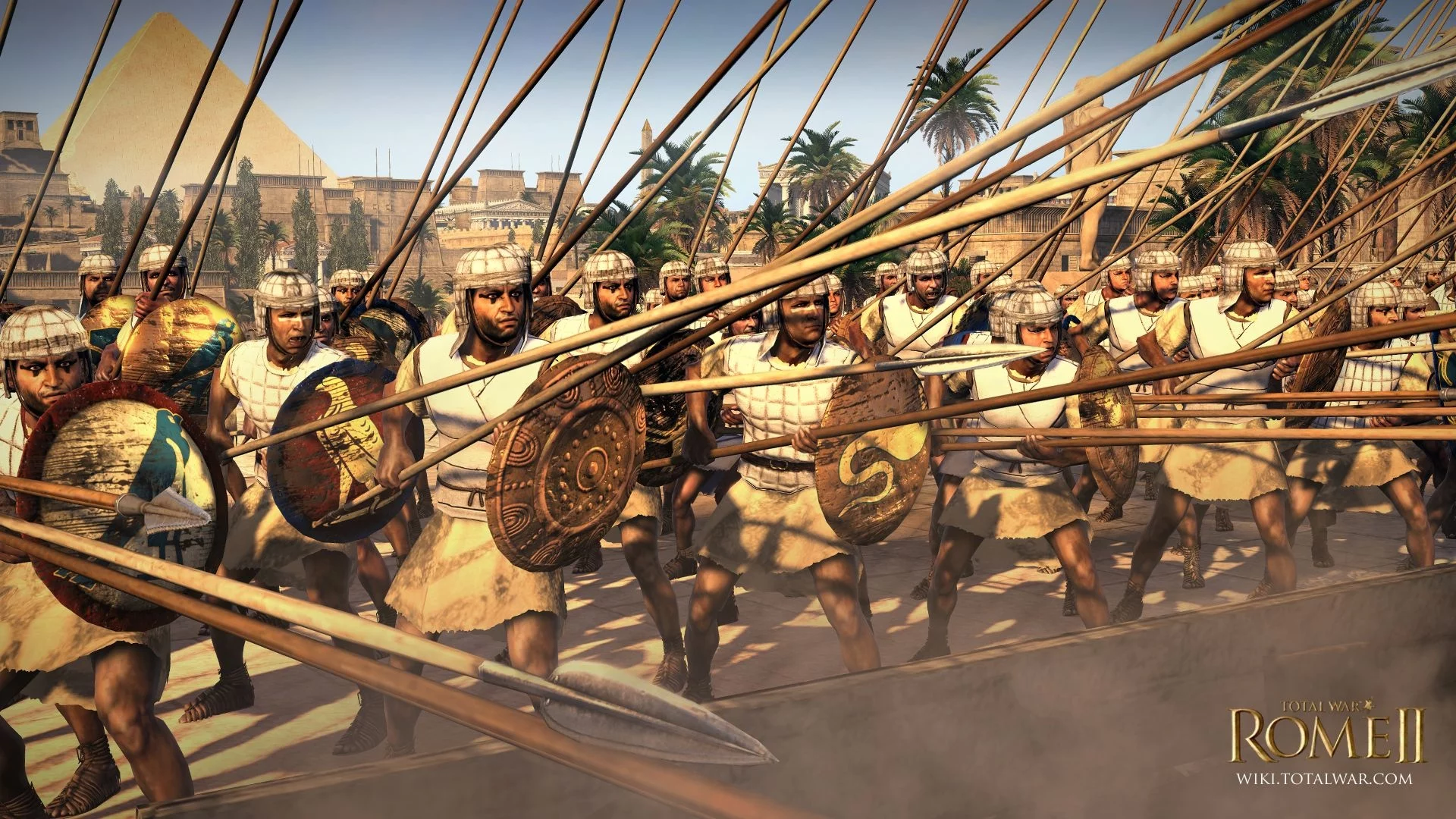 Rome II Total War, армия, доспехи, бой, египтяне