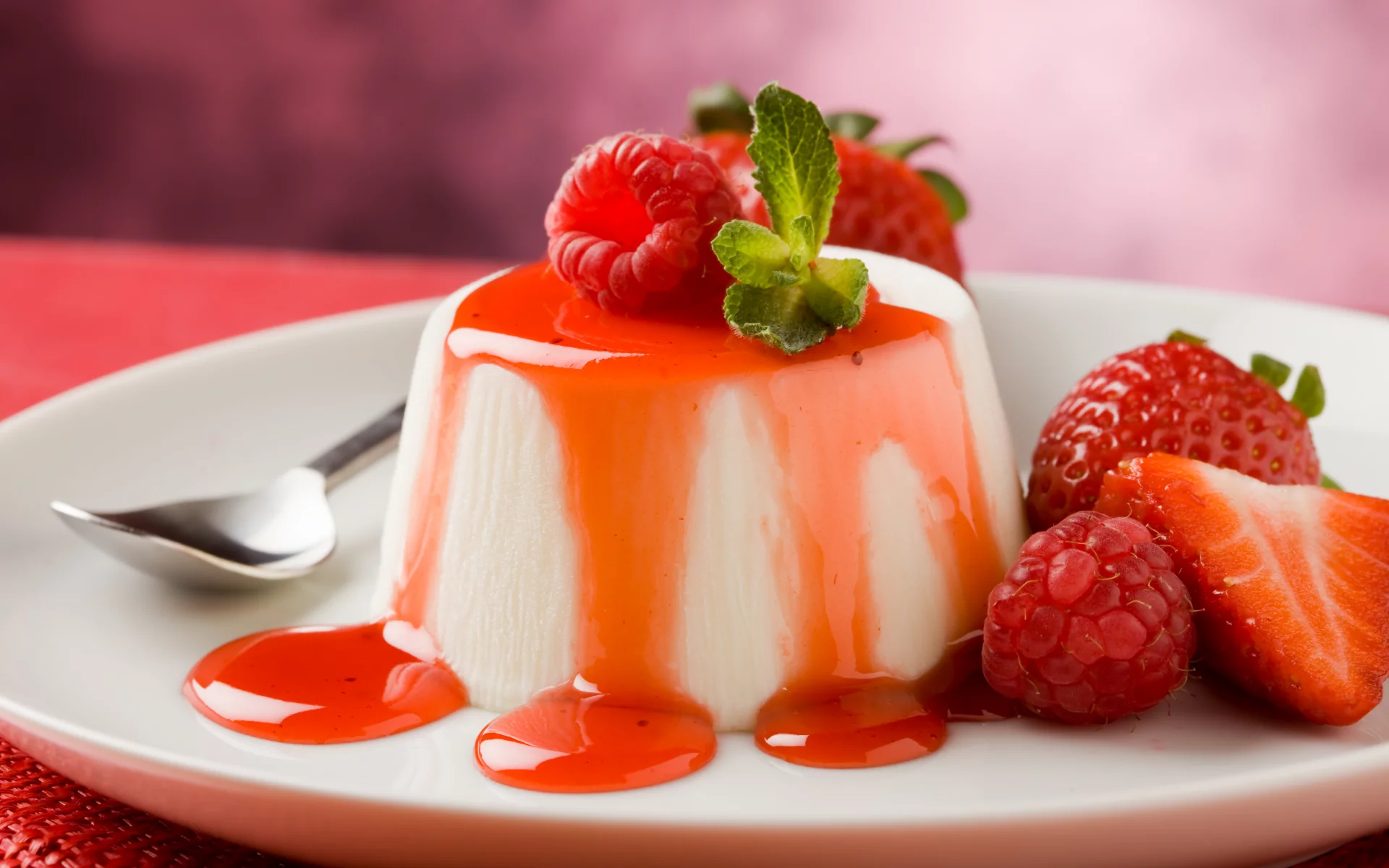 strawberries, клубника, десерт, сладкое, cream, еда, dessert, ягоды