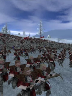 Medieval 2 gothic mod, Готика, ополчение, армия