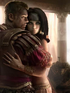 Rome II Total War, Клеопатра, Марк Антоний, взгляд