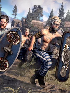 Rome II Total War, британцы, бой