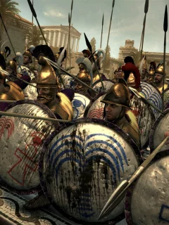 Rome II Total War, карфагеняне, армия, доспехи, бой, город