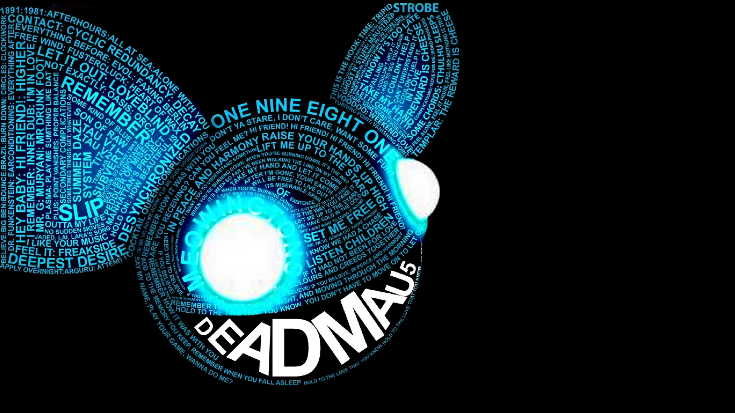 фон, дэдмаус, глаза, deadmau5, слова, музыка