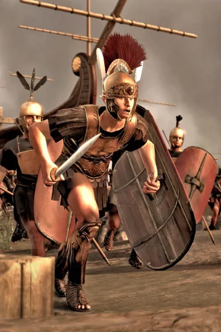 Rome II Total War, римляне, доспехи, бой