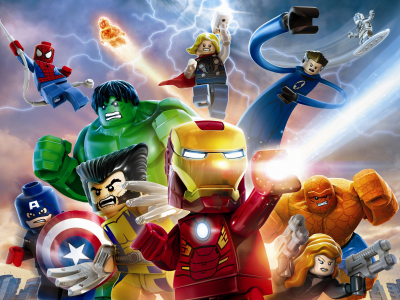 марвел, лего, супергерои, lego marvel super heroes