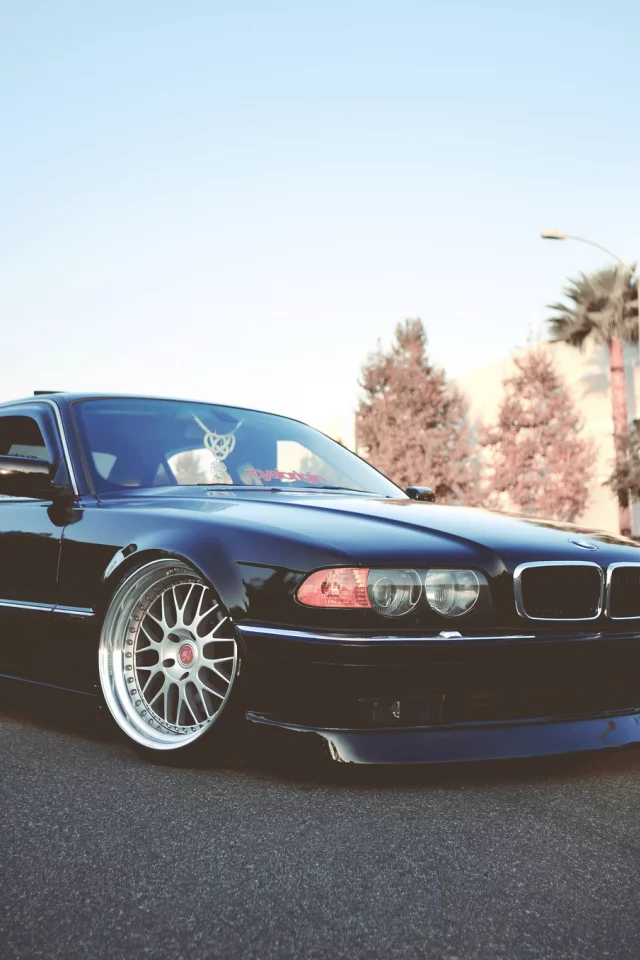 stance, классика, bmw e38, 750il, дорога, тюнинг, бмв