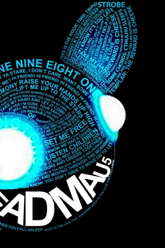фон, дэдмаус, глаза, deadmau5, слова, музыка