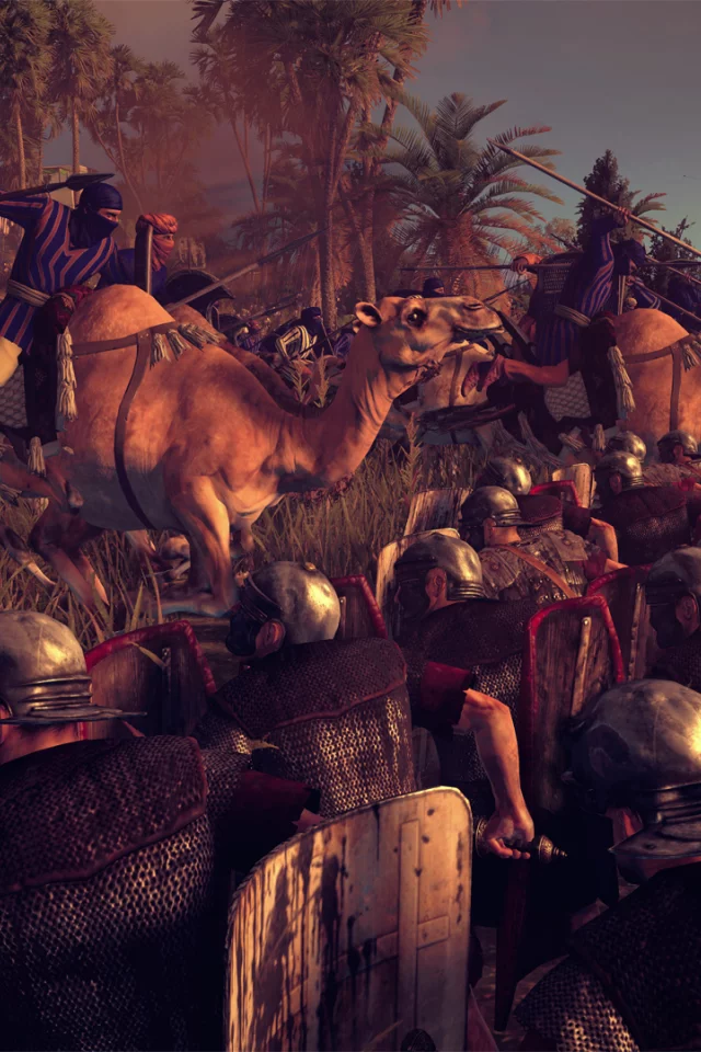 Rome II Total War, римляне, парфяне, армия, доспехи, бой