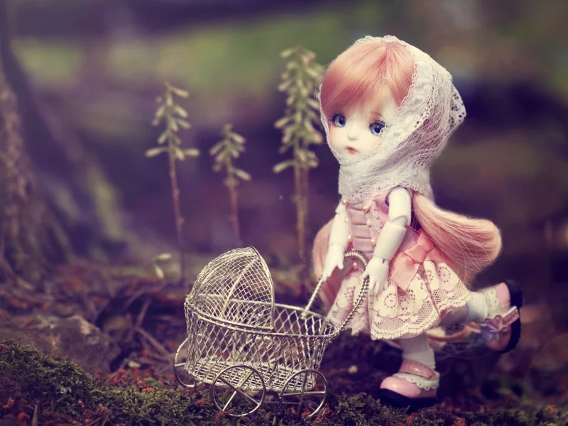 кукла, игрушки, коляска