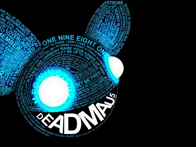 фон, дэдмаус, глаза, deadmau5, слова, музыка