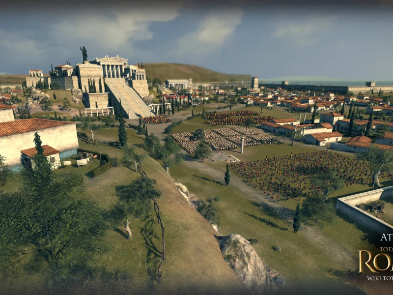 Rome II Total War, армия, пейзаж