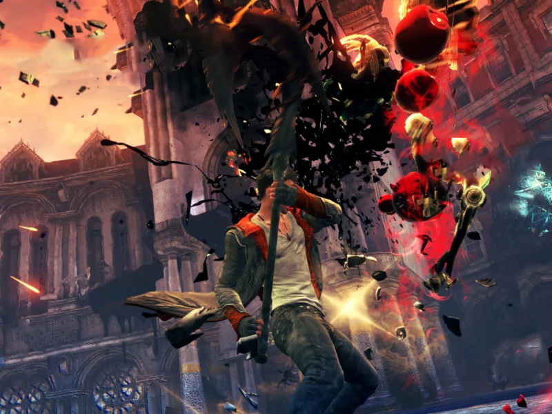 DMC, Devil may cry 5, DMC5, Dante, Данте, молодой Данте, сын Спарды, оружие, Арбитр