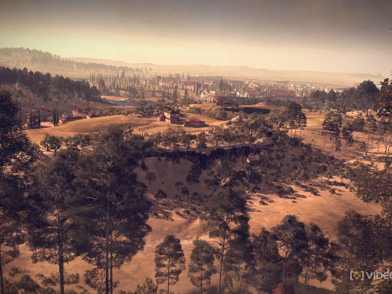 Rome II Total War, город, пейзаж