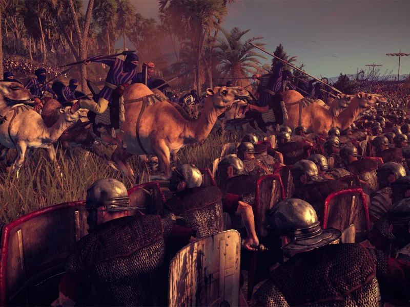 Rome II Total War, римляне, парфяне, армия, доспехи, бой