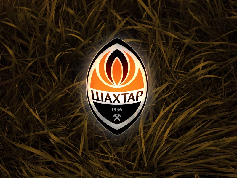 лого, логотип, шахтер, футбол, спорт, фк, трава