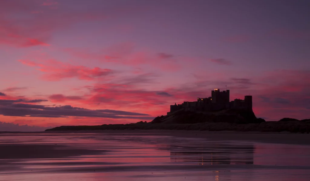 england, англия, великобритания, bamburgh castle, замок, great britain