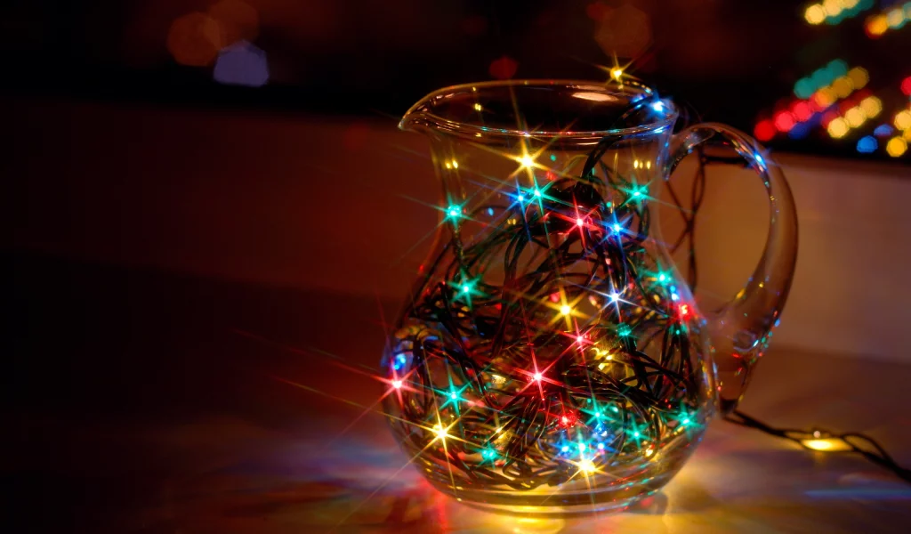 dream, star, glass, lights, window, bokeh