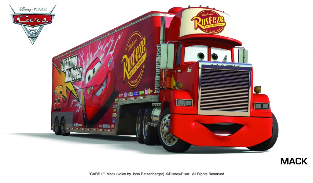 тачки 2, cars 2, mack, pixar, машинки