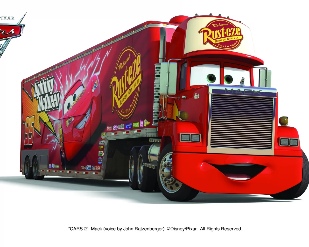 тачки 2, cars 2, mack, pixar, машинки