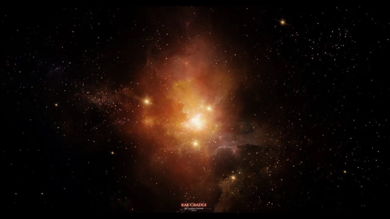 space, туманность, звезды, арт