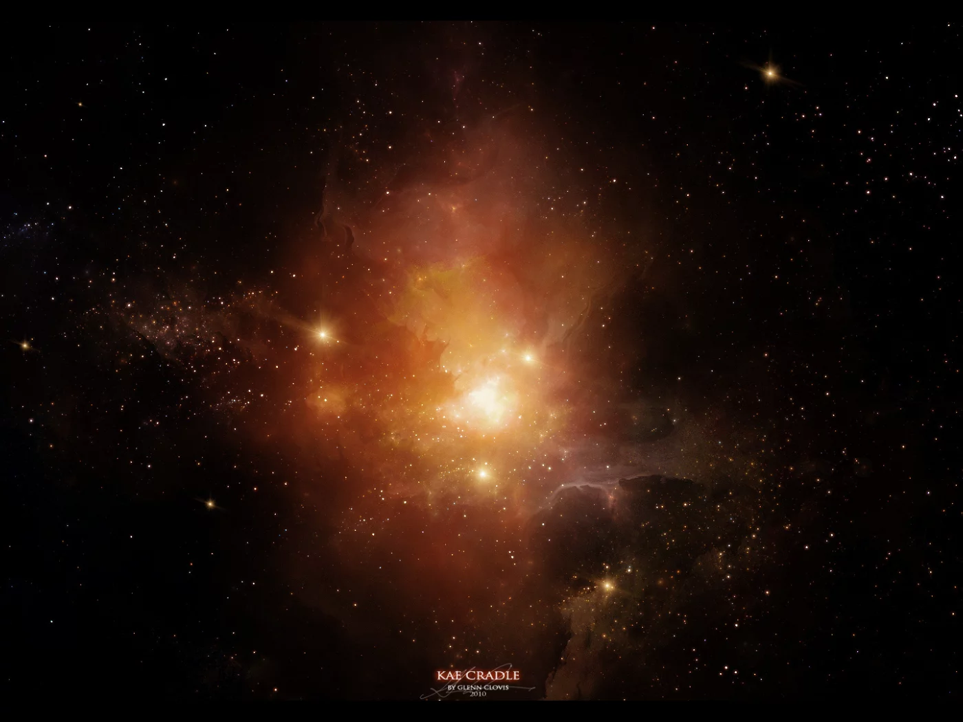 space, туманность, звезды, арт