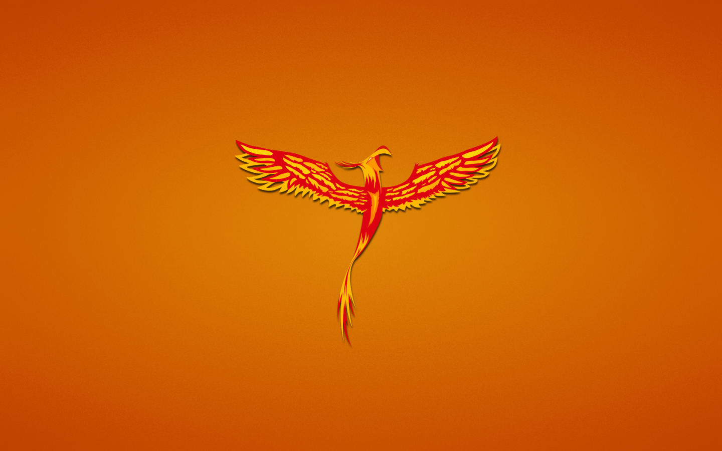 phoenix, красноватый фон, fenix, красная, птица, феникс