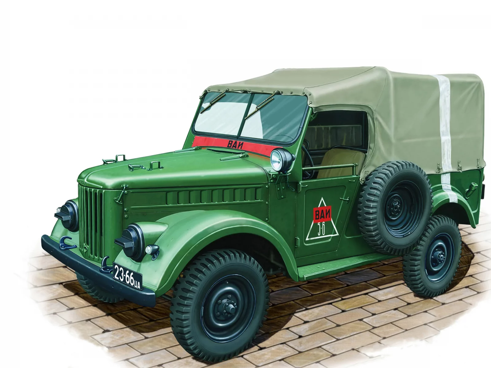 советской армии, газ-69, арт, военной, автоинспекции, 4х4