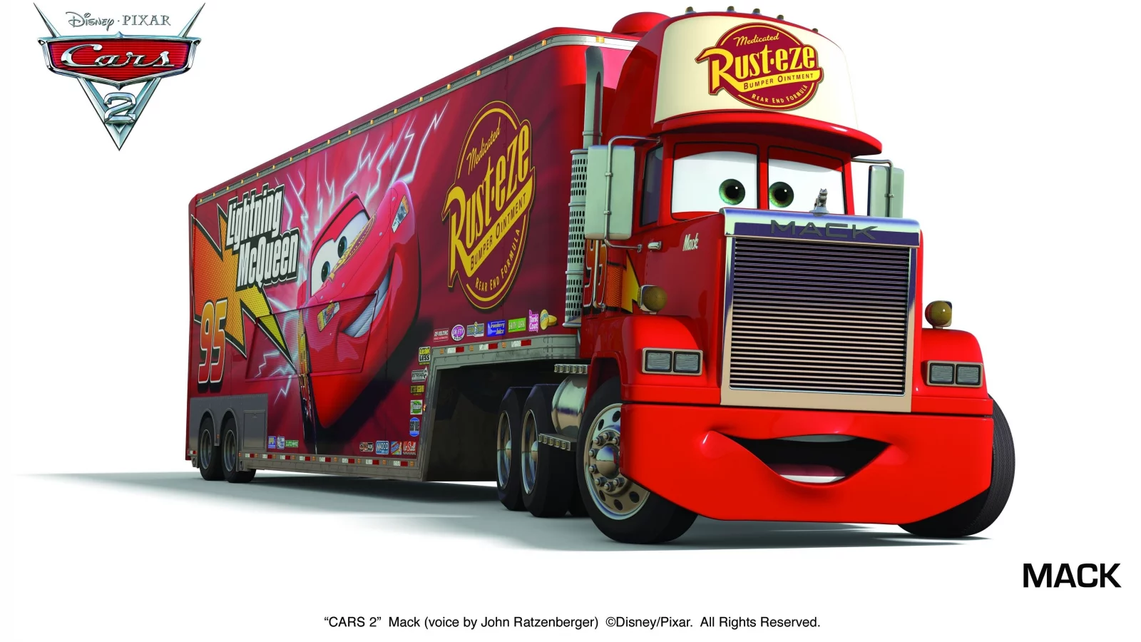 тачки 2, cars 2, mack, pixar, машинки