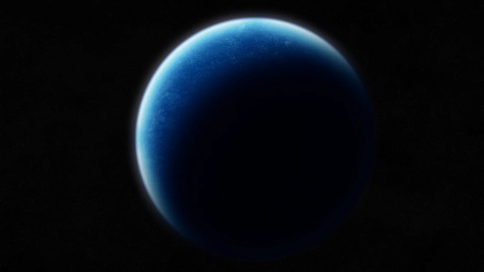 planet, sci fi, shadows, blue, black