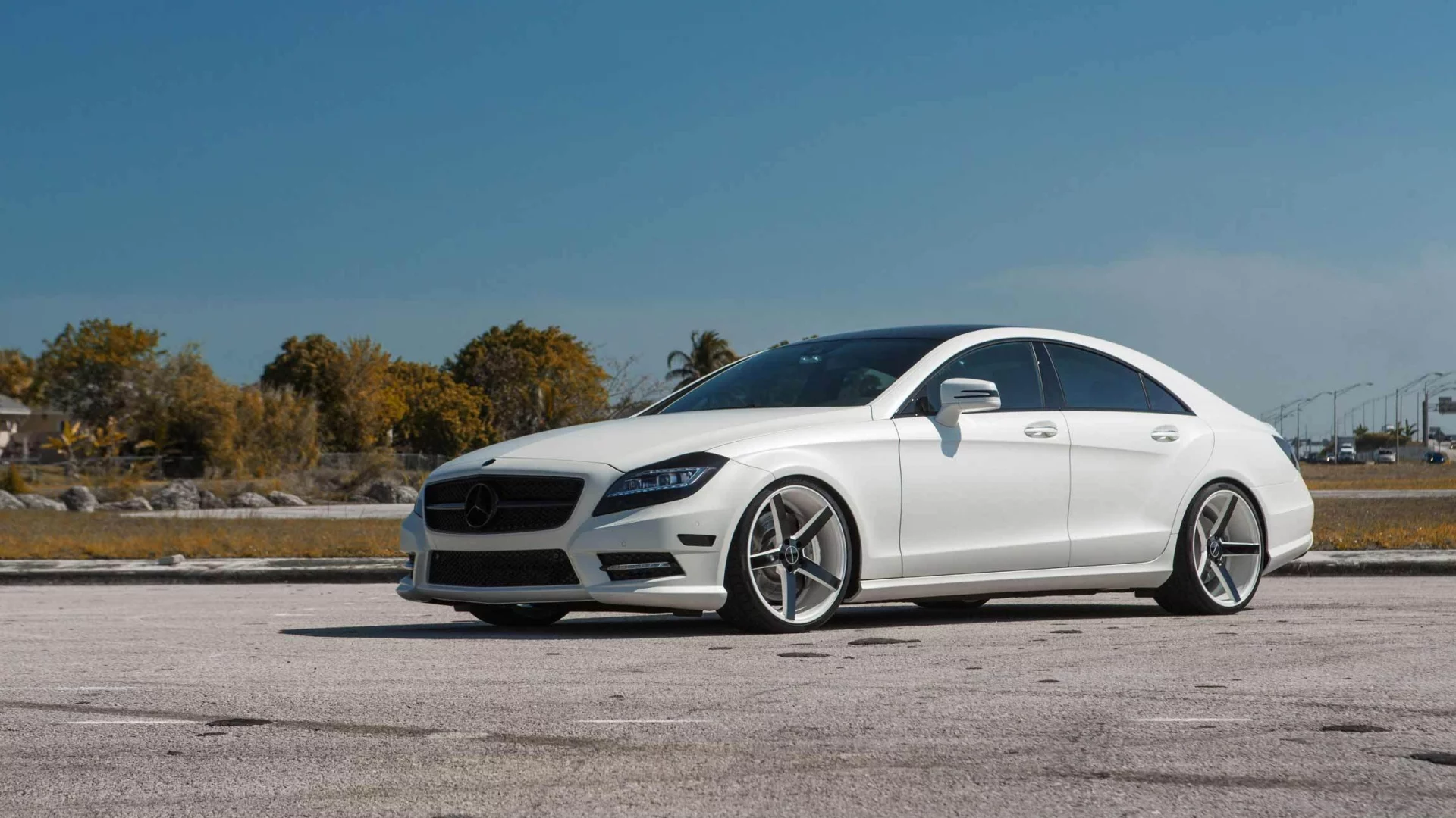 vossen, тюнинг, mercedes benz cls, диски