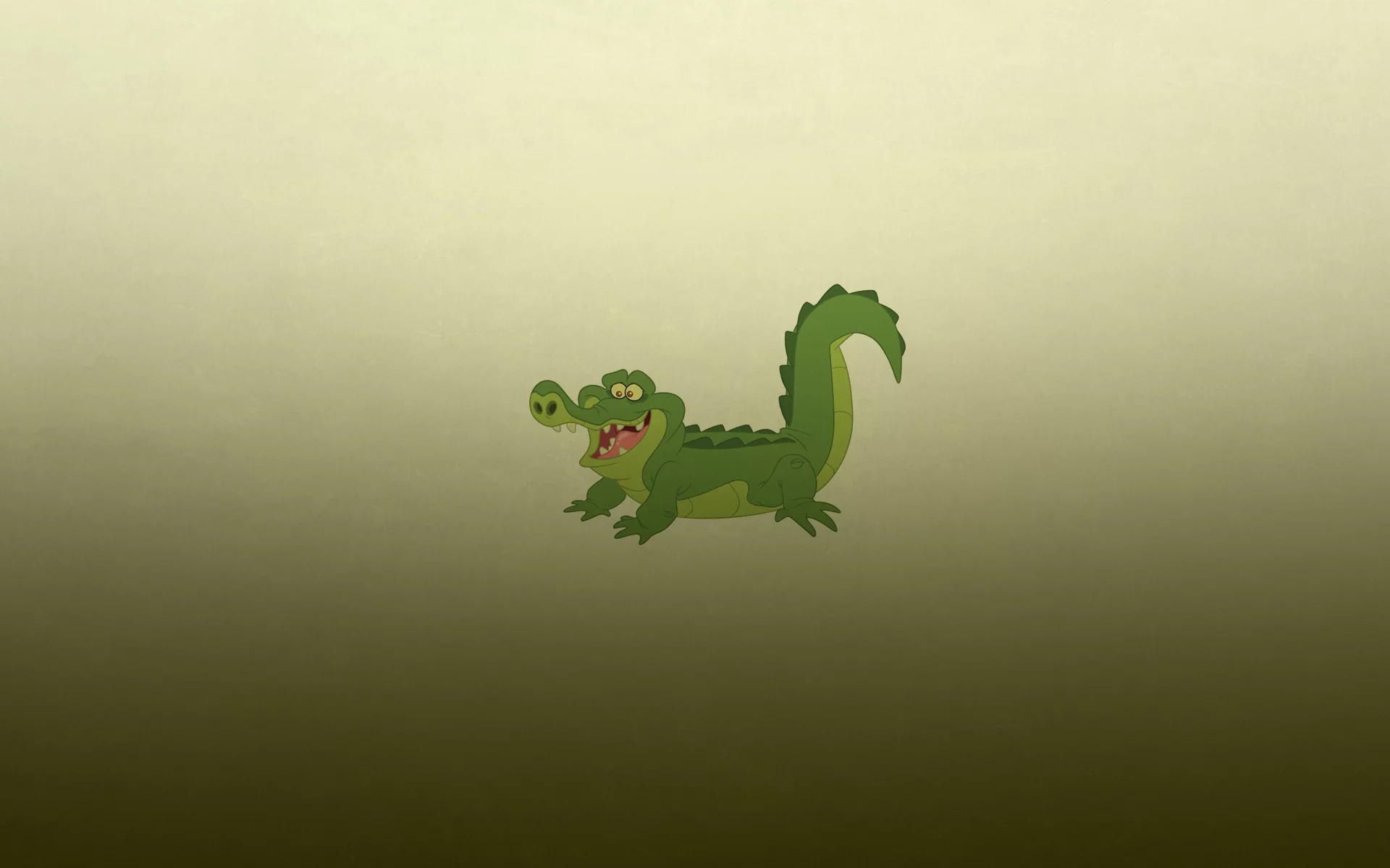 alligator, crocodile, зеленоватый фон, крокодил, аллигатор