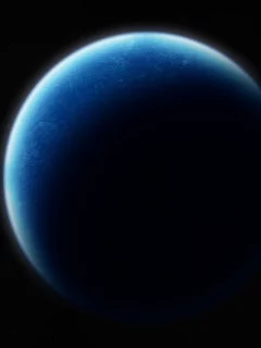 planet, sci fi, shadows, blue, black