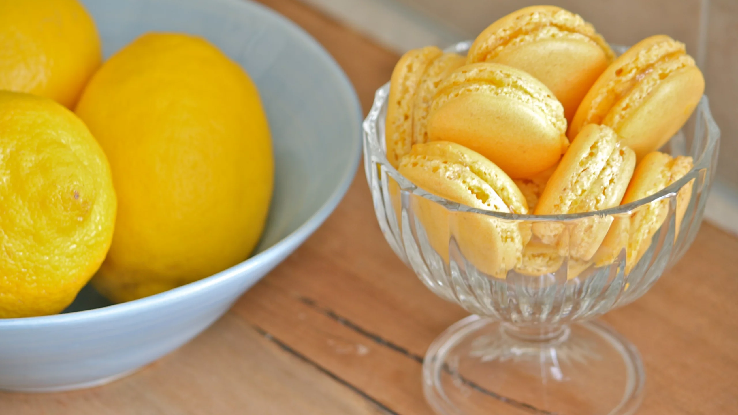 фон, фрукт, желтый, еда, лимон, macaron, сладкое, макарун