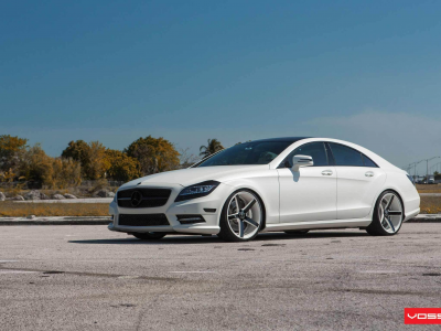 vossen, тюнинг, mercedes benz cls, диски