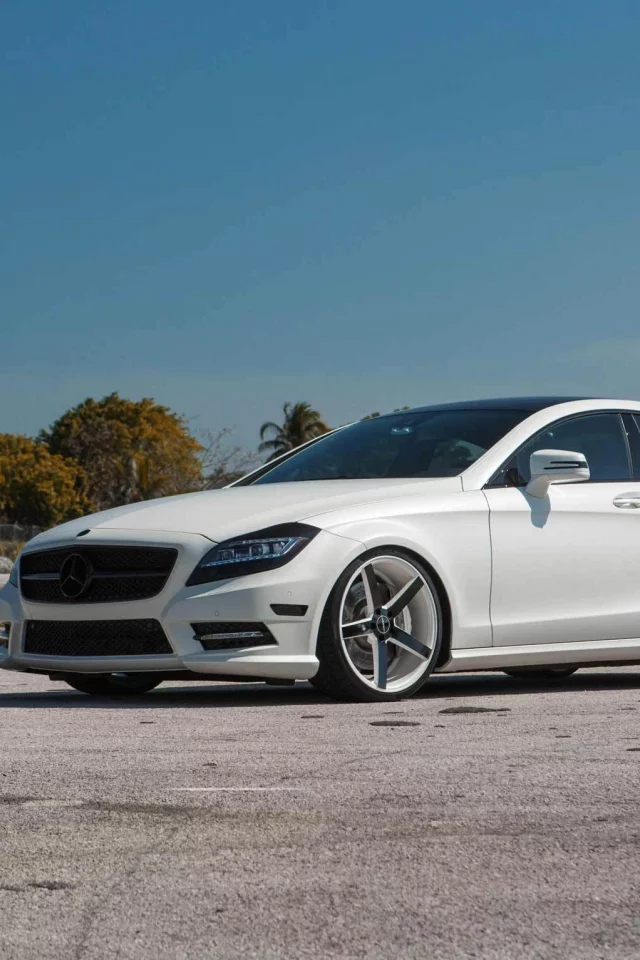 vossen, тюнинг, mercedes benz cls, диски