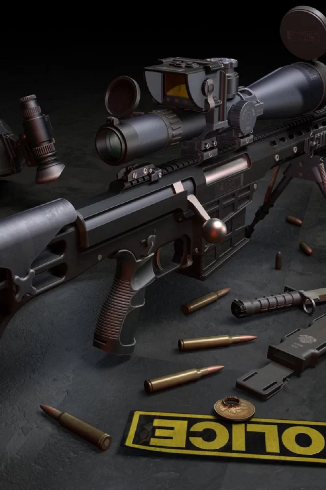 оружие, снайперская винтовка, barrett