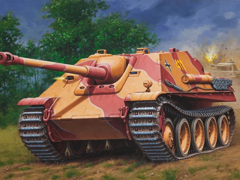 арт, немецкая, jagdpanther, ягдпантера