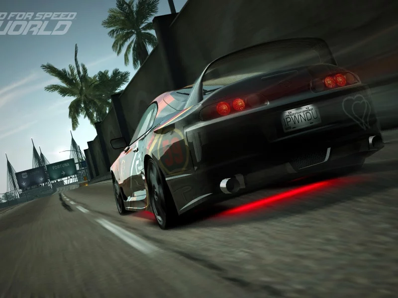 тюнинг, need for speed world, гонка, toyota supra, дорога
